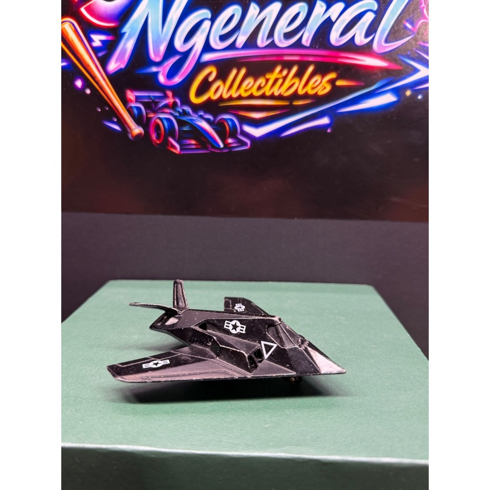 Matchbox 1990 F-117A Stealth Fighter SB-36 Black Diecast Jet Plane Vintage